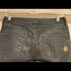 Very brand new pin stripe jeans